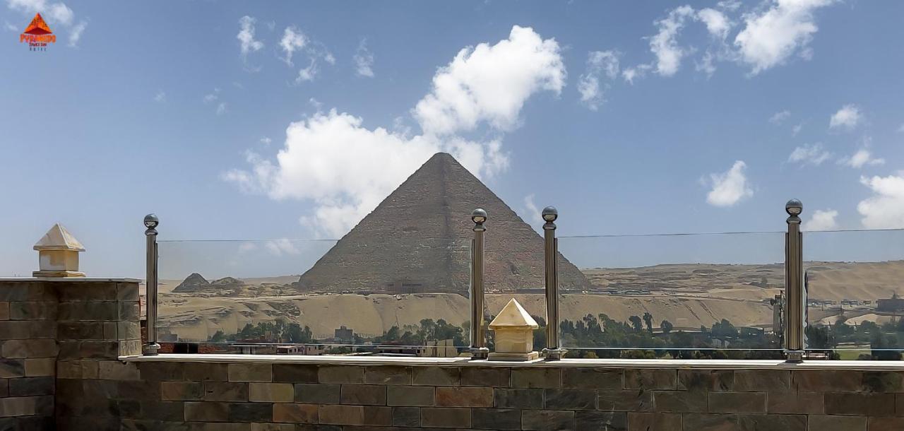 Pyramids Tower View Inn Nazlat as Sammān Exteriér fotografie